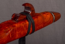 Redwood Burl Native American Flute, Minor, Low D-3, #L30F (4)